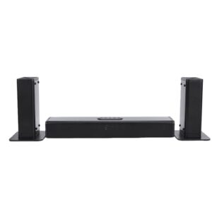 Luocute Alto-falante de TV Removível 3 Em 1, system de Som Surround de Home Theater de 100 W Com Bluetooth 5.3, Imersivo de 360 ​​graus, para Consoles de Jogos de TV, Sistemas de (Plugue dos (Equipamentos)