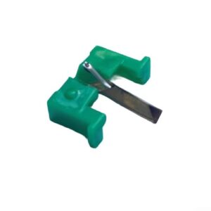 FABULETTA Caneta de substituição M70B N70B N72B, agulha fonográfica de disco de vinil compatível com cartuchos Astatic EVG Pfanstiehl, para fácil instalação acessório de toca-discos (verde) (Discos de Vinil)