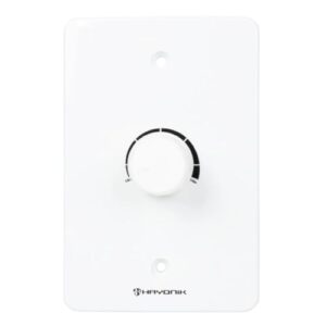 HAYONIK, Atenuador para Som Ambiente 25W 4 Ohms Branco (Equipamentos)