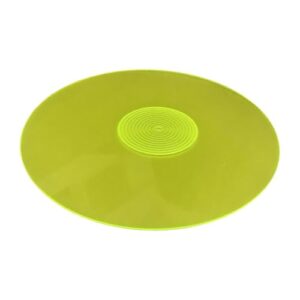 Generic Tapete para toca-discos, acessórios e peças de reposição resistentes que ajudam a reduzir o ruído, Verde (Equipamentos)
