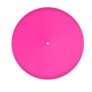 Tapete de acrílico para toca-discos antiestático de 30,5 cm para fonógrafo LP Vinyl Slipmat DJ Audiophile Sound Dampener Cushion (Equipamentos)