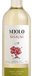 VINHO MIOLO SELECAO BRANCO SECO PINOT GRIGIO/RIESLING 750ML (Vinhos)