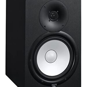 Yamaha Alto-falante alimentado por monitor de estúdio, preto, 20 cm (HS8) (Equipamentos)