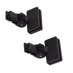 Haofy Dobradiça da Tampa de Proteção contra Poeira, 2 Peças de Reposição para Toca-discos KD 291R, Em ABS, Com Suporte Em ângulo de 45 graus. (Equipamentos)