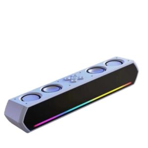 Caixa de Som Bluetooth Potente Com 4 Alto Falantes 30W Soundbar PC Notebook TV (aleatório) (Equipamentos)