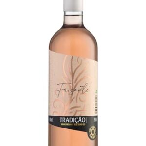 Vinho Frisante Rose Moscatel Demi-Sec - Vinícola Tradição (Serra Gaúcha) 750ml (1 Unidade) (Vinhos)
