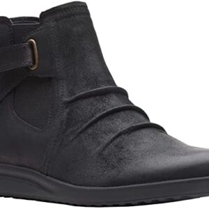 Ghete Clarks Tamzen Mid pentru femei 6 C/D US Black-Suede (CDs)
