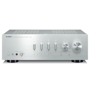 Amplificador estéreo integrado de som natural Yamaha A-S801SL (prata) (Equipamentos)