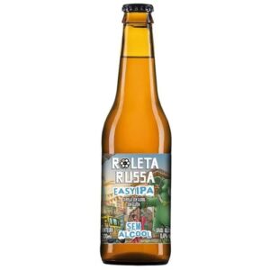 Cerveja Roleta Russa Easy IPA Sem Álcool Garrafa 330ml (Cervejas)
