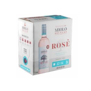 VINHO MIOLO SELECAO ROSE SECO BIB 3 X 3 LTS (Vinhos)