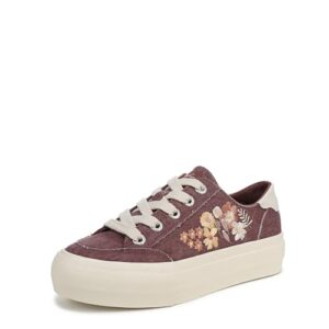 Blowfish Malibu Sadie-Sun feminino, Lona vermelha profunda, 38 (CDs)