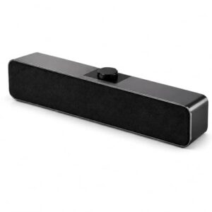 Caixa de Som - Soundbar USB para - PC, Notebook e TV – Áudio Estéreo HD Potente, Graves Intensos e Som Imersivo Compacto (Equipamentos)