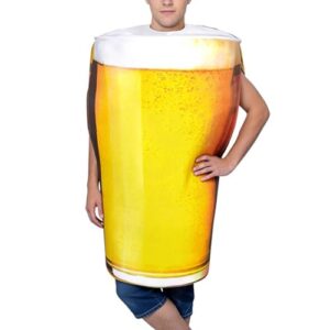 Fantasia de Cerveja | Traje de Caneca de Cerveja Macio e Realista | Roupa de Fantasia de Copo de Bebida Alcoólica,para Homens Mulheres Adultos Cosplay Festa de Bar Feriado Eventos de Palco Sessão de (Cervejas)