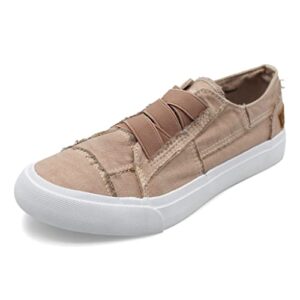 Blowfish Malibu Legacy Marley feminino, Tela lavada cor caramelo deserto, 37 (CDs)