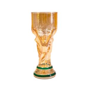 XIRUL Copo de cerveja em forma de troféu Hércules 500ml copo Pilsner transparente caneca com tema de futebol para dia de jogo bar churrasco festa decoração casa escritório e presente,Brown,Trophy style (Cervejas)
