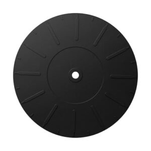 FytStycale Tapete para toca-discos, protetor de prato, acessório profissional, redução de ruído, alto desempenho, substitui o tapete do toca-discos, 1 Pedaço (Equipamentos)