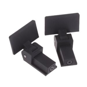 Luwecf 2 Peças de Dobradiça para Tampa de Proteção Contra Poeira de Toca-discos, Peças de Reposição para Equipamentos de áudio, Acessório para Toca-discos. (Equipamentos)