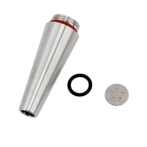 1 kit de bico 304SS para torneiras de vedação dianteira – Growler Filler, Stout, e Ball Lock Post Spouts para distribuição de cerveja (bico robusto) (Cervejas)
