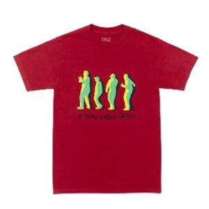 A Tribe Called Quest Camiseta oficial Merch Can I Kick It vermelha, Oxicoco, GG (CDs)