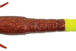 Berkley Gulp! Camarão, 7,6 cm, 7,6 cm (6 unidades), raiz de cerveja dourada/verde-limão (Cervejas)