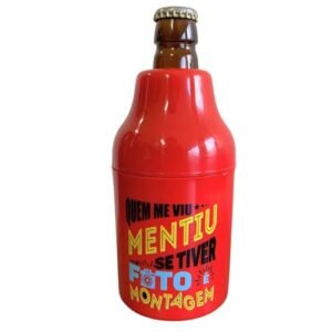 Porta Cerveja Suporte Litrinho 300ml Long Neck Lata 350ml Romarinho Barrigudinha (Cervejas)