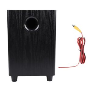 Zyyini Subwoofer Passivo de 6,5 Polegadas, Alto-falante Baixo MDF de Alta Potência de 100 W Com Filtro Passa-baixa Terrestre, para Sistemas de Home Theater (Equipamentos)