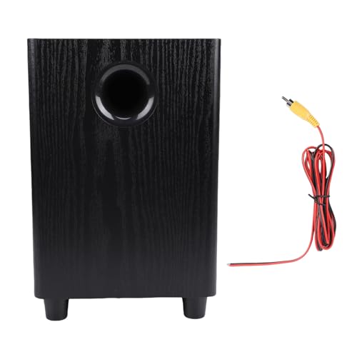 Zyyini Subwoofer Passivo de 6,5 Polegadas, Alto-falante Baixo MDF de Alta Potência de 100 W Com Filtro Passa-baixa Terrestre, para Sistemas de Home Theater (Equipamentos)