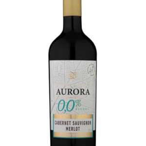 Aurora 0,00% Cabernet Sauvignon & Merlot Zero Álcool – Vinho Tinto Sem Álcool 750ml (Cervejas)