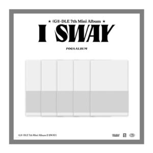 (G)I-DLE I SWAY 7th Mini Album POCA Shuhua Version 1ea PhotoStand+1p QR Card+2p PhotoCard+2ea Sticker+1ea User Guide+Tracking Sealed GI-DLE GIDLE (CDs)