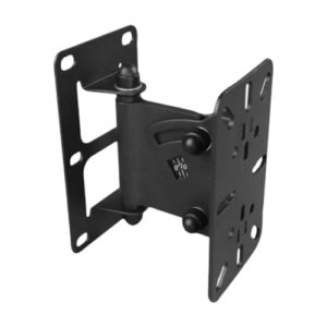 Ysyqkn Suporte de Parede para Caixas de Som, Versátil, Preto, Ajustável, com Inclinação Giratória, Ideal para Salas de Karaokê. (Equipamentos)