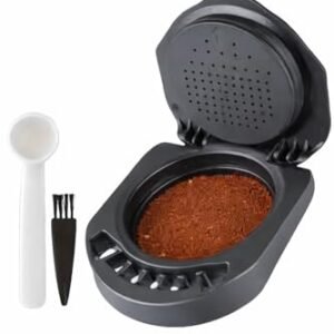 Adaptador reutilizável para cápsulas de café, conversor conversor de café para Dolce Gusto, suporte de enchimento de café em pó compatível com Piccolo XS/Genio S (Café)