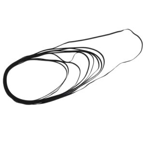 lyrlody Kit Com 10 Correias para Toca-Discos — Correias de Reposição Em Borracha para Vitrolas e Fonógrafos, Com Alta Elasticidade e Operação Mais Suave (Compatível Com Toca-Discos, CD e (Equipamentos)