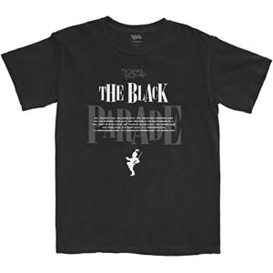 My Chemical Romance Camiseta masculina de modelagem justa preta, Preto, GG (CDs)