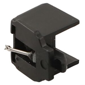 Agulha de substituição oval para toca-discos ATN3600LE compatível com Audio Technica LP60X Peça de atualização de vinil de alta fidelidade, ponta preta (Discos de Vinil)