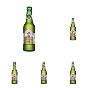 Cerveja Puro Malte German Lager teor 5% 355ml sem glúten Opa Bier (Embalagem com 5) (Cervejas)