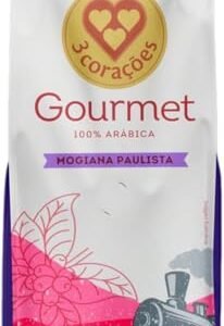 3 Corações Café Gourmet Torrado e Moído 100% Arábica Mogiana Paulista, Torra Média, 250g (Café)