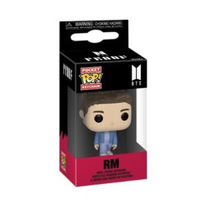 Funko POP! Keychain: BTS - RM Novelty Keyring - Collectable Mini Figure - Stocking Filler - Gift Idea - Official Merchandise - Music Fans - Backpack Decor - BTS (Bonecos)