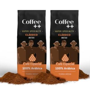 Coffee Mais │Café Super Especial Torrado e Moído │ Clássico │100% Arábica │Torra Média │Pack 2 unidades de 250g (Café)