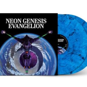 Neon Genesis Evangelion - Exclusive Limited Edition Smokey Blue Colored Vinyl 2LP - Shiro Sagisu (Discos de Vinil)