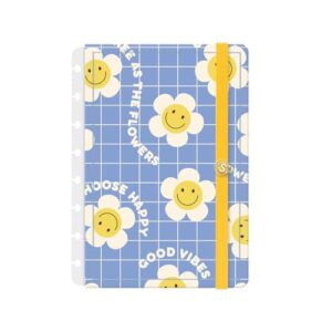Capa e Contracapa Iscool Disc Para Caderno P Retro Good Vibes Azul (CDs)