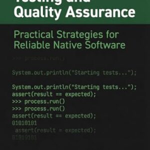 Testing and Quality Assurance: Practical Strategies for Reliable Native Software (Modern Native Application Development Workflow) - Bennett, Arlo (CDs)