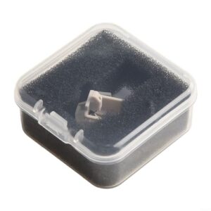 Caneta de substituição ATN3600L para toca-discos Audio Technica, agulha de ponta com haste de fibra de carbono, compatível com AT-LP60XBT, AT-LP60-USB, AT-LP60, branca (Discos de Vinil)