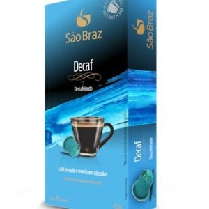 Café em Cápsula São Braz Descafeinado - Compatível com Nespresso - 10 un (Café)