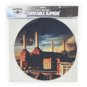 Pink Floyd – Animais – Tapete deslizante para toca-discos gráfico – Tapete de 29,8 cm para toca-discos de vinil de 30,5 cm – Melhora o suporte de som – Tapete para toca-discos de 1/20.3 cm de (Equipamentos)