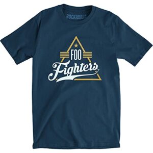 Rock Off Camiseta Foo Fighters 'Triangle' (azul), Azul, XG (CDs)
