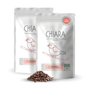 Caffè Chiara Kit Tangará Café Especial em Grãos 100% Arábica, Torra Média, Notas de Chocolate e Caramelo, Ideal para Espresso e Métodos Filtrados, 2 Unidades de 500g (Café)