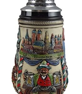 Zöller & Born Caneca de Cerveja Alemã Oktoberfest em Munique 0.5 litros (Cervejas)
