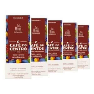 50 Cápsulas Compatíveis com Nespresso®, Café do Centro, Sul de Minas (Café)