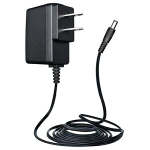 Cabo de alimentação adaptador CA/CC de 1,8 m certificado UL 5V 1A para Victrola Journey leitor de discos portátil VSC-550BT, Crosley Record Player CR8005F, CR8005D e mais toca-discos de vinil DC 5V 1A (Discos de Vinil)
