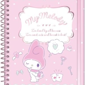 Jandaia - Planner Espiral 175X242mm CD 160Pgs My Melody Im Loved 2026 FSC (CDs)